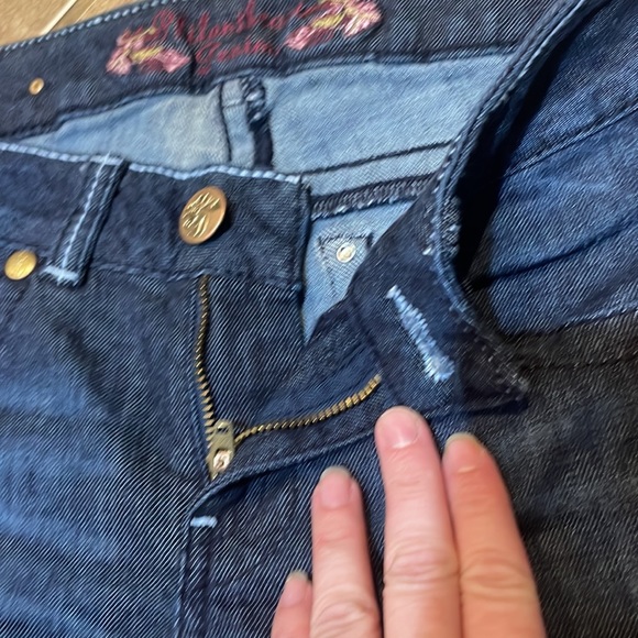 Philanthropic Straight Leg Jeans! Size 5/6 - Picture 8 of 10